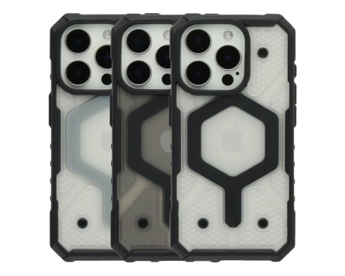 Чохол TPU+PC ArmorHex Magnetic Case для iPhone 15 Pro Max