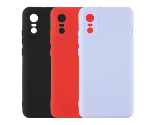 Чохол Silicone Cover Full Camera (A) для ZTE A31 Plus