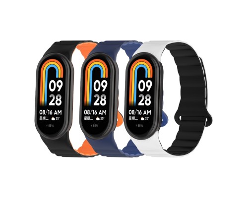 Ремінець для Xiaomi Mi Band 8/9/10 Silicone Link