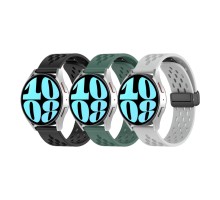 Ремінець Универс 20mm Silicone With Magnetic для Samsung/Amazfit/Huawei