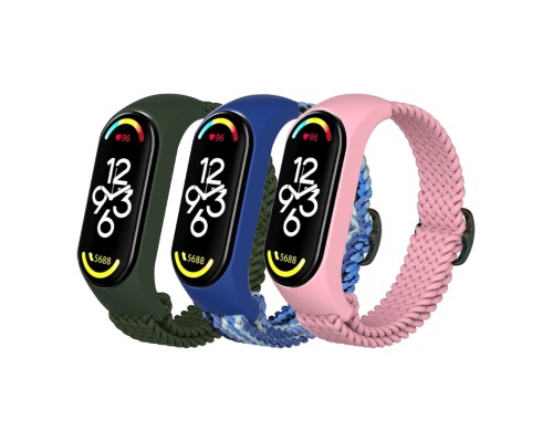 Ремінець для Xiaomi Mi Band 3/4/5/6/7 Elastic Adjustment