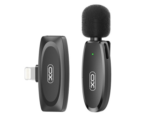Мікрофон Петличний Бездротовий  XO MKF08B Lightning
