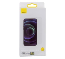 Захисне скло Baseus 0.3 mm для iPhone 12 Pro Max (2 шт) SGAPIPH67N-LS02