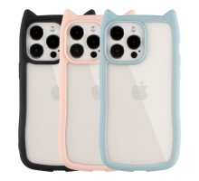 Чохол TPU+PC Cat Ears Case для iPhone 14 Pro