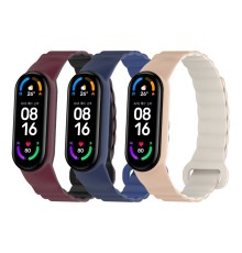 Ремінець для Xiaomi Mi Band 3/4/5/6/7 Silicone Link
