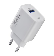 Мережевий Зарядний Пристрій Ridea RW-18120 Rapid 1USB QC 18W