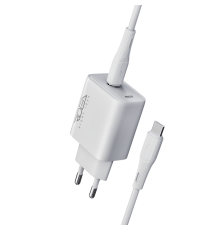 Мережевий Зарядний Пристрій Ridea RW-20124 Rapid Pro 1USB-C QC/PD 20W+Type-C to Type-C