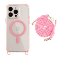 Чохол TPU+PC LanyardCase with MagSafe для iPhone 14 Pro Max