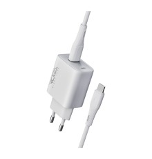 Мережевий Зарядний Пристрій Ridea RW-18121 Rapid 1USB QC 18W+Type-C