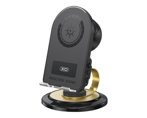 Настiльний Тримач XO F69+Bluetooth Speaker+Wireless 15W