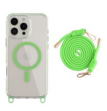 Чохол TPU+PC LanyardCase with MagSafe для iPhone 16 Pro Max