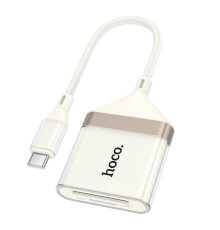 Перехідник Hoco UA40A 2-in-1 Card Reader Type-C