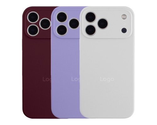 Чохол Silicone Case Full Size with Frame для iPhone 17 Pro Max