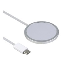 Бездротовий Зарядний Пристрій Magnetic Type-C Nylon QI2 25W 1:1