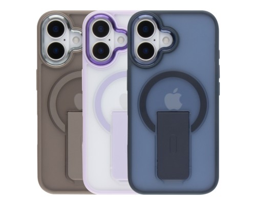Чохол TPU+PC FlexGuard Magnetic Ring Stand для iPhone 17