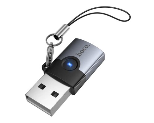Перехідник Hoco UA46B USB Male to Type-C female USB3.0
