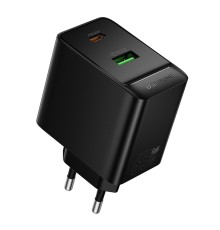 Мережевий Зарядний Пристрій Borofone BAS17A 1USB-C/1USB PD/QC 65W GAN