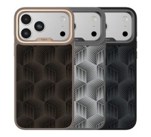 Чохол Kajsa Splendid Collection 3D Cube Pattern with MagSafe для iPhone 17 Pro