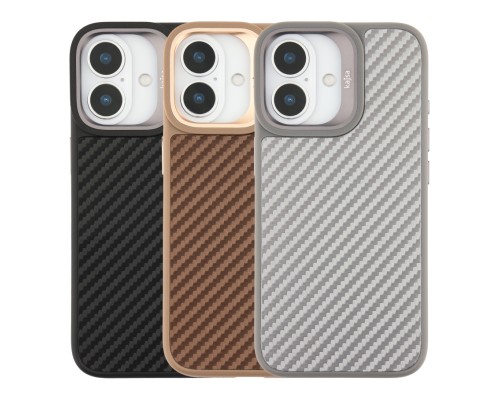 Чохол Kajsa Glamorous Collection Straw Mat Pattern with MagSafe для iPhone 17