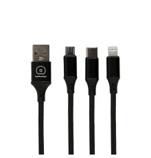 Кабель USB WUW X208 IP+C+M 3-in-1