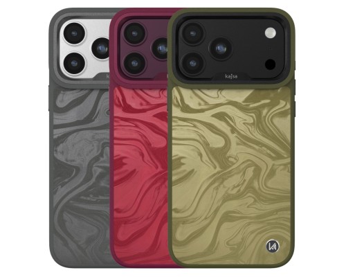 Чохол Kajsa Glamorous Collection Fluid Art with MagSafe для iPhone 18 Pro Max