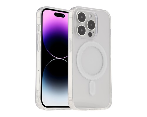 Чохол TPU Clear Case with Magsafe для iPhone 14 Pro