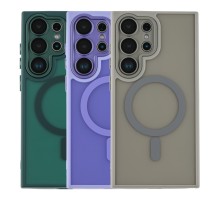 Чохол TPU+PC Magnetic Matte Camera Lens with Magsafe для Samsung Galaxy S23 FE 5G (S711)
