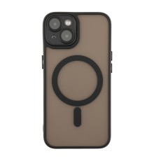 Чохол TPU+PC Magnetic Matte Camera Lens with Magsafe для iPhone 14 М'ята упаковка