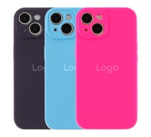 Чохол Silicone Case Full Size with Frame для iPhone 15 М'ята упаковка