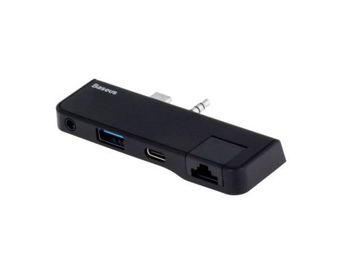Хаб Baseus USB 3.0 / Type-C / RJ45 / AUX CAHUB-FG For Surface Go М'ята упаковка 