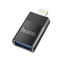 Перехідник Hoco UA17 iP Male to USB female USB2.0 adapter 