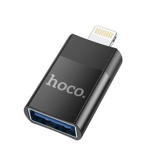 Перехідник Hoco UA17 iP Male to USB female USB2.0 adapter