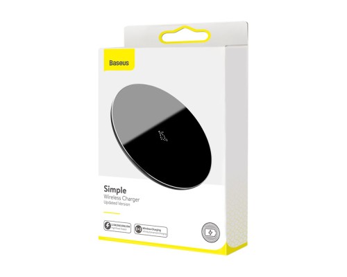 Бездротовий Зарядний Пристрій Baseus Wireless Charger 15W (Upgraded Edition)  WXJK-B 