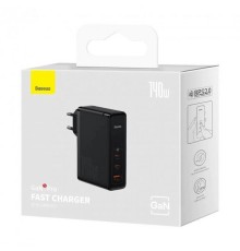 Мережевий Зарядний Пристрій Baseus GaN5 PRO 140W+Cable Type-C to Type-C 240W CCGP1002