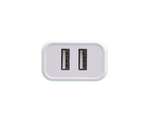 Мережевий Зарядний Пристрій Borofone BA37A 2USB 2.4A 12W 