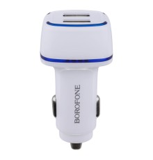 Автомобільний Зарядний Пристрій Borofone BZ14 2USB 2.4A
