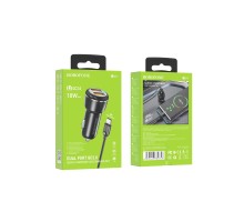 Автомобільний Зарядний Пристрій Borofone BZ17 QC3.0 18W Type C 