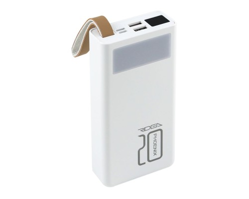Універсальна Мобільна Батарея Power Bank Ridea RP-D20L Phoenix20 10W digital display + lamp 20000 mAh 