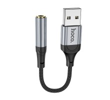 Перехідник Hoco LS36 Fresh external sound card USB to 3.5 