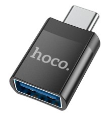 Перехідник Hoco UA17 Type-C male to USB female USB3.0