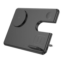 Бездротовий Зарядний Пристрій Hoco CQ1 3-in-1 15W (for iWatch) 