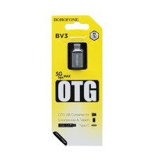 Перехідник Borofone BV3 Type-C