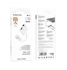 Перехідник Borofone BV12 Lightning to 3.5 Digital audio converter