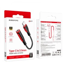 Перехідник Borofone BV17 Type-C Digital 3.5 Audio converter