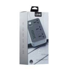 Мережевий Подовжувач LDNIO SC3604 6USB 3.4A