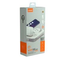 Мережевий Подовжувач LDNIO SCW3451 3 ports / PD / 3USB / 1 QC 3.0 1 / Type-C / WiFii 