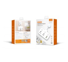 Мережевий Подовжувач LDNIO SC2413 2 universal ports /1 PD/1 QC/2 auto ID 