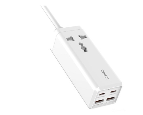 Мережевий Зарядний Пристрій LDNIO SC1418 Power Strip PD/QC 65W Мережевий Зарядний Пристрій LDNIO SC1418 Power Strip PD/QC 65W