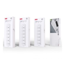 Мережевий Подовжувач XO WL19 5AC+USB-A+1USB-C 2m 
