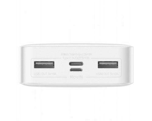Універсальна Мобільна Батарея Power Bank Baseus Bipow 20W 20000 mAh Cable USB to Micro 25cm (PPBD0503xx) Універсальна Мобільна Батарея Power Bank Baseus Bipow 20W 20000 mAh Cable USB to Micro 25cm (PPBD0503xx)